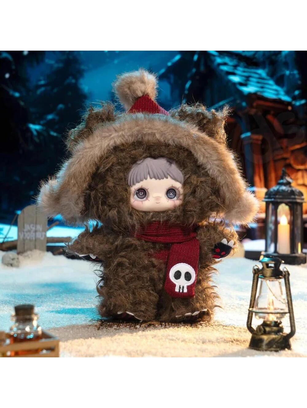 MayMei Winter Weirdness Rebel Bear Plush Confirmed Blind Box Pendant‎ Keychain